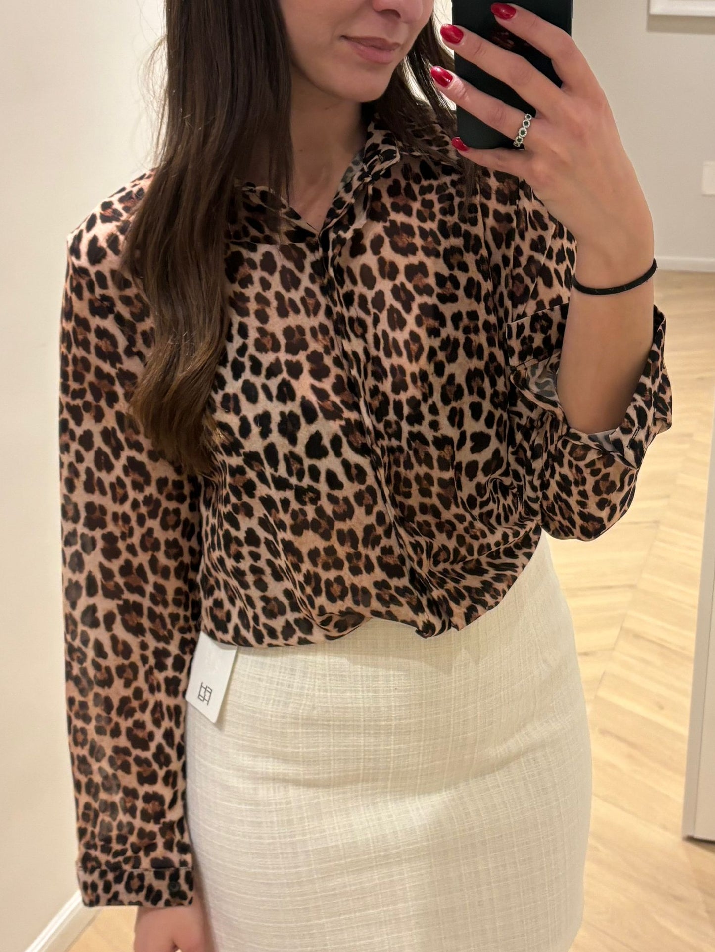 Camicia leopardata